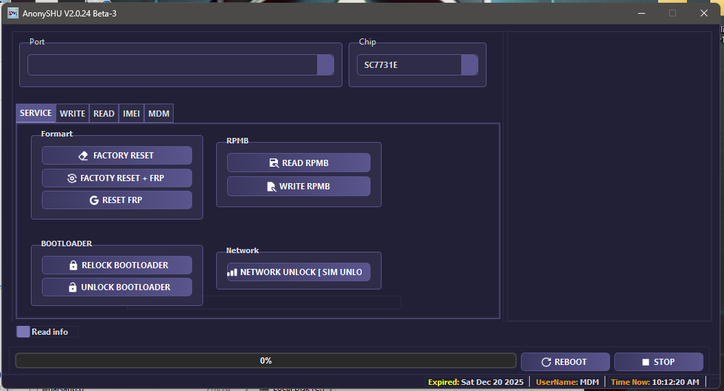 (A  AnonySHU Tool Rent [ 12 Hours ]